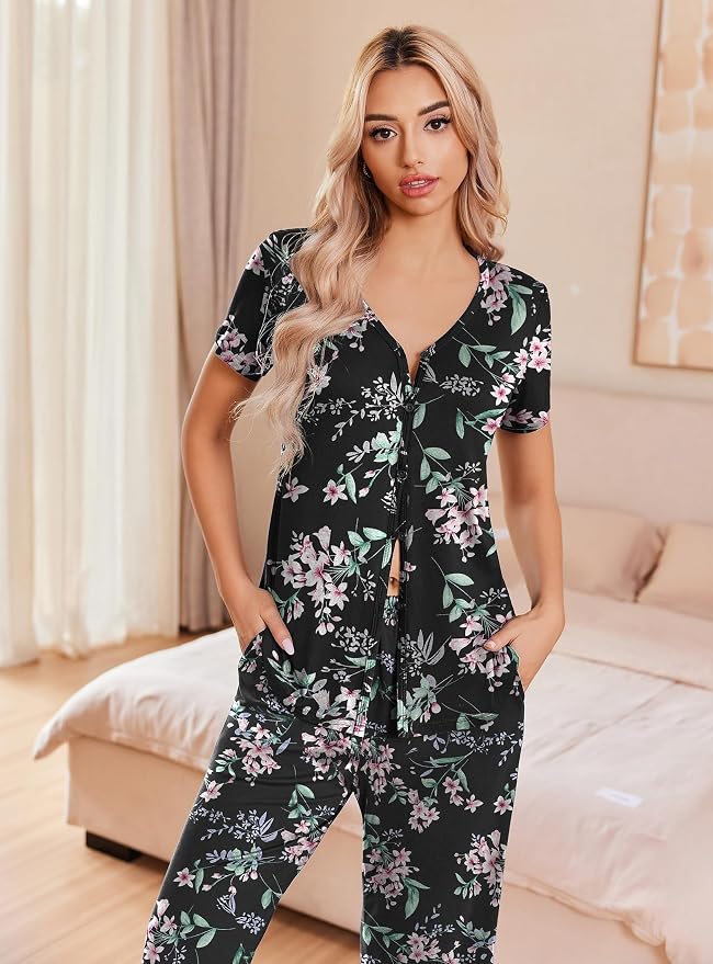 Black Floral