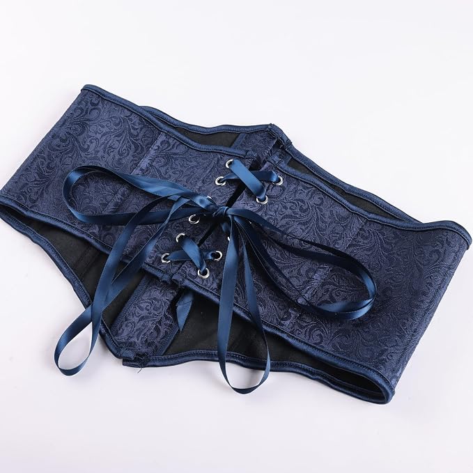 Navy Jacquard