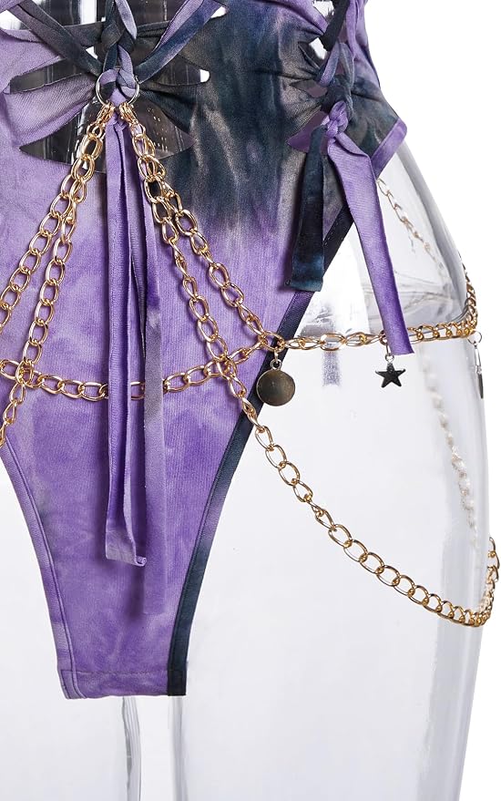 Purple Black Multi
