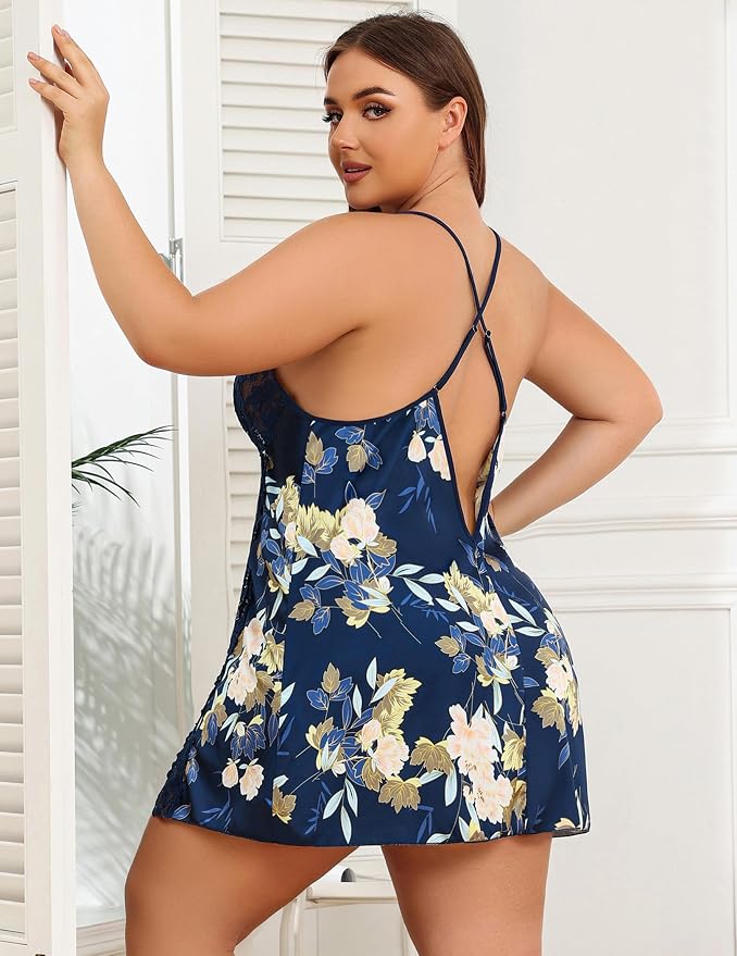 Floral Navy