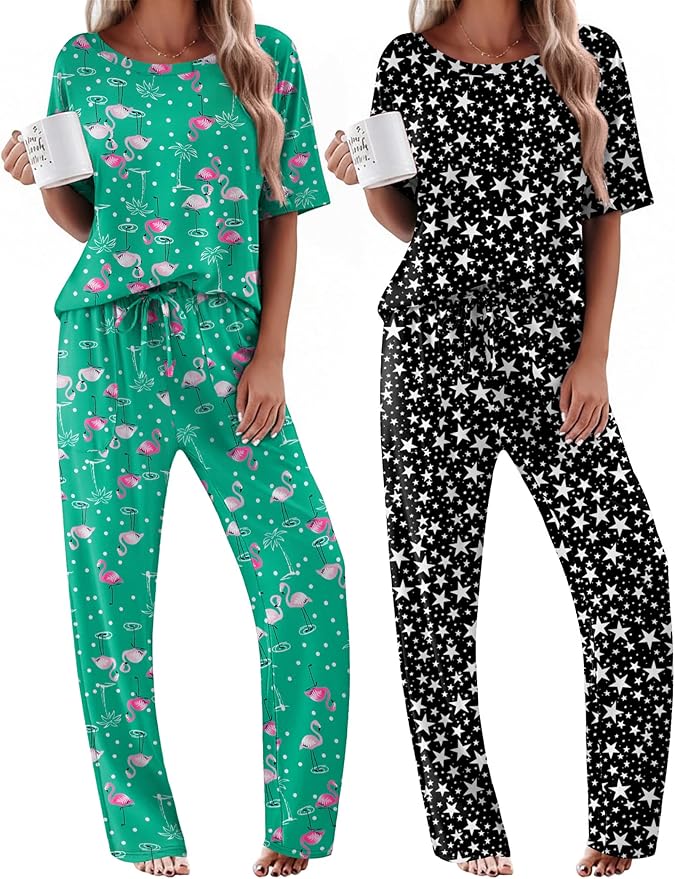 Green Flamingo/Black Stars