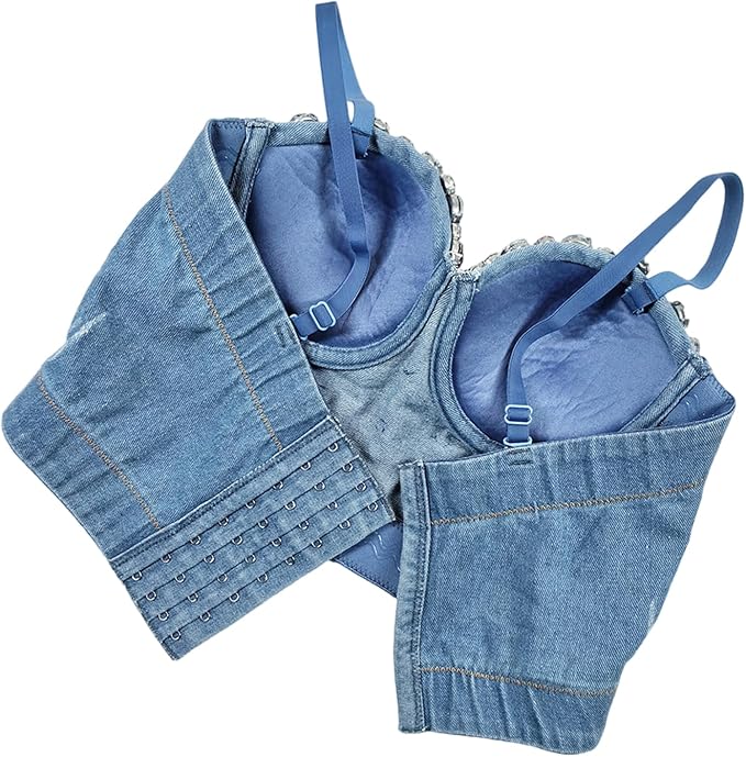 #1 Rhinestone Blue