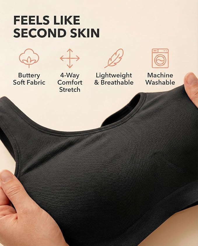 Black, Fixed Straps