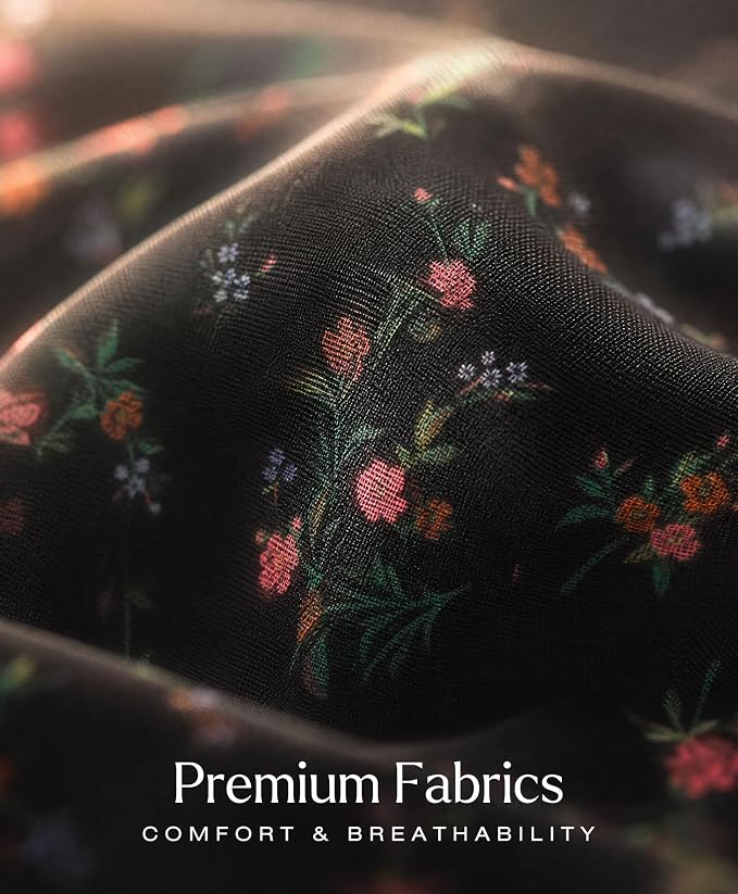 Black Floral