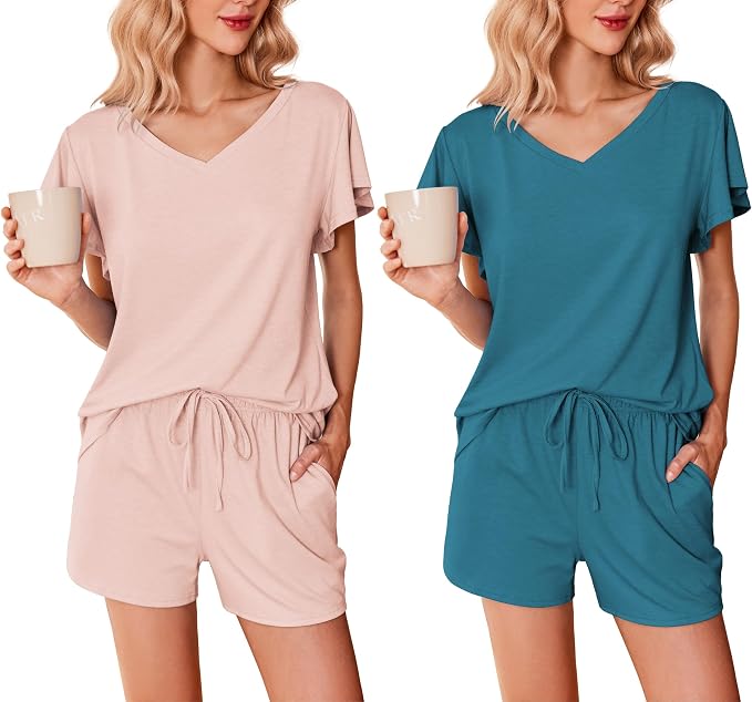 Blue Green/Light Pink