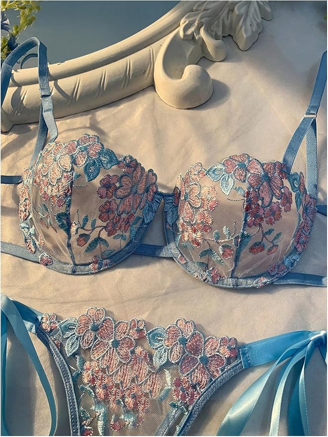 Light Blue and Pink