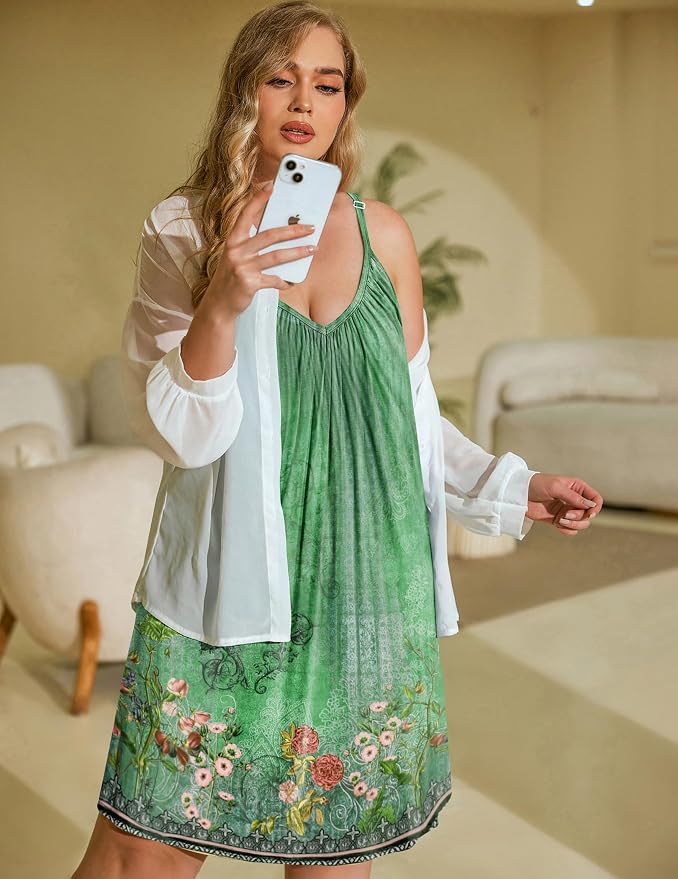 Green Floral