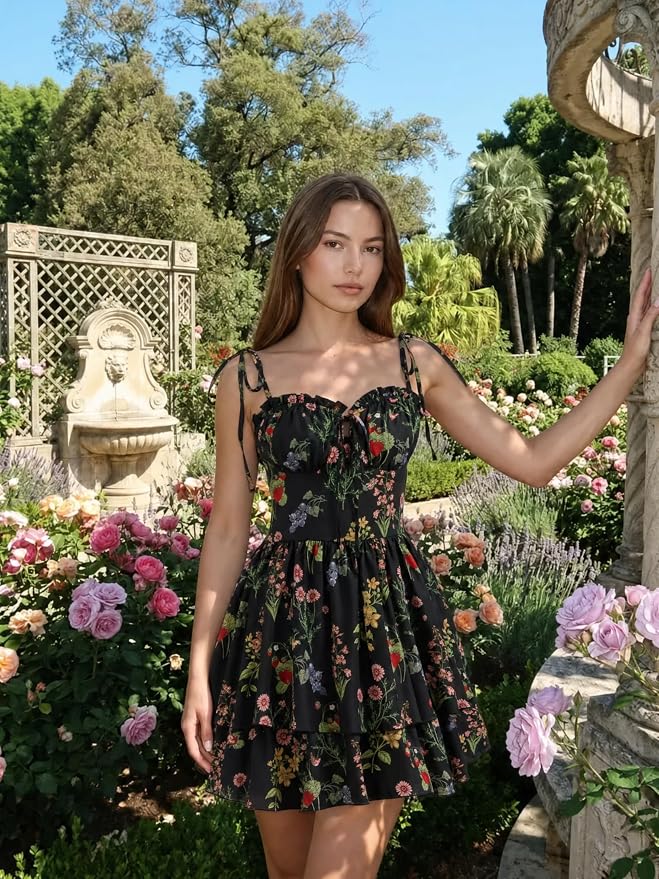 Black Floral
