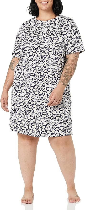 Navy Silhouette Floral