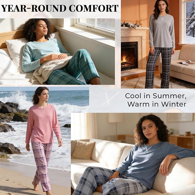 Dark Navy Mel./Light Blue Plaid