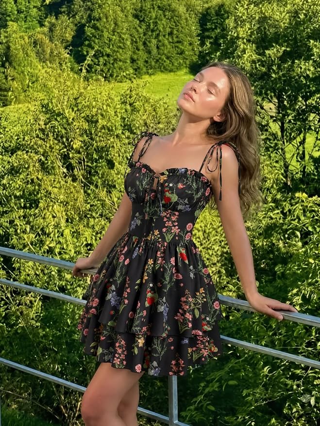 Black Floral