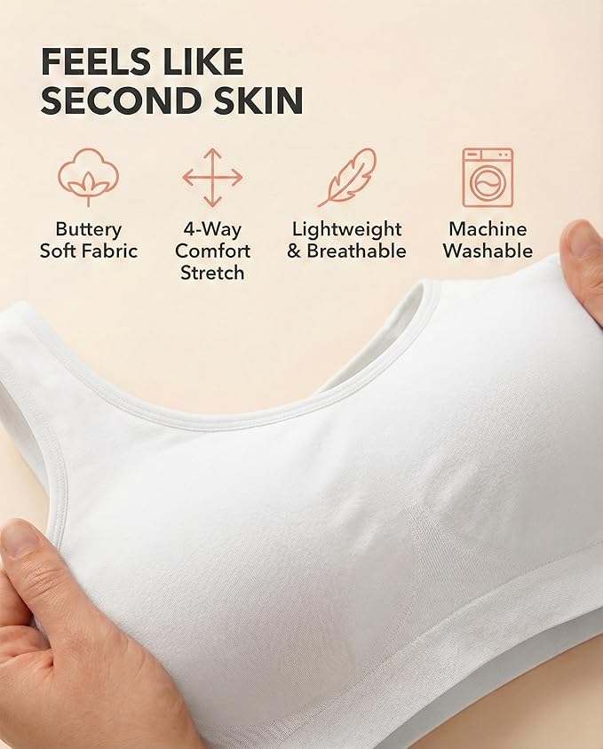 White, Fixed Straps