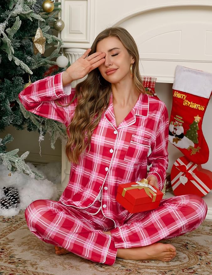 Rose Red Plaid