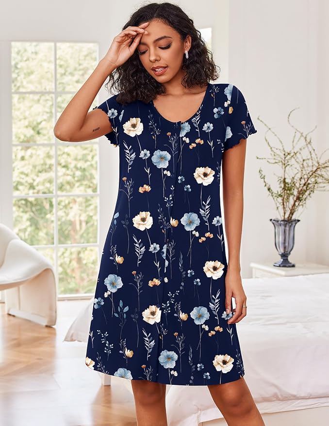 Black,blue,navy Flowers