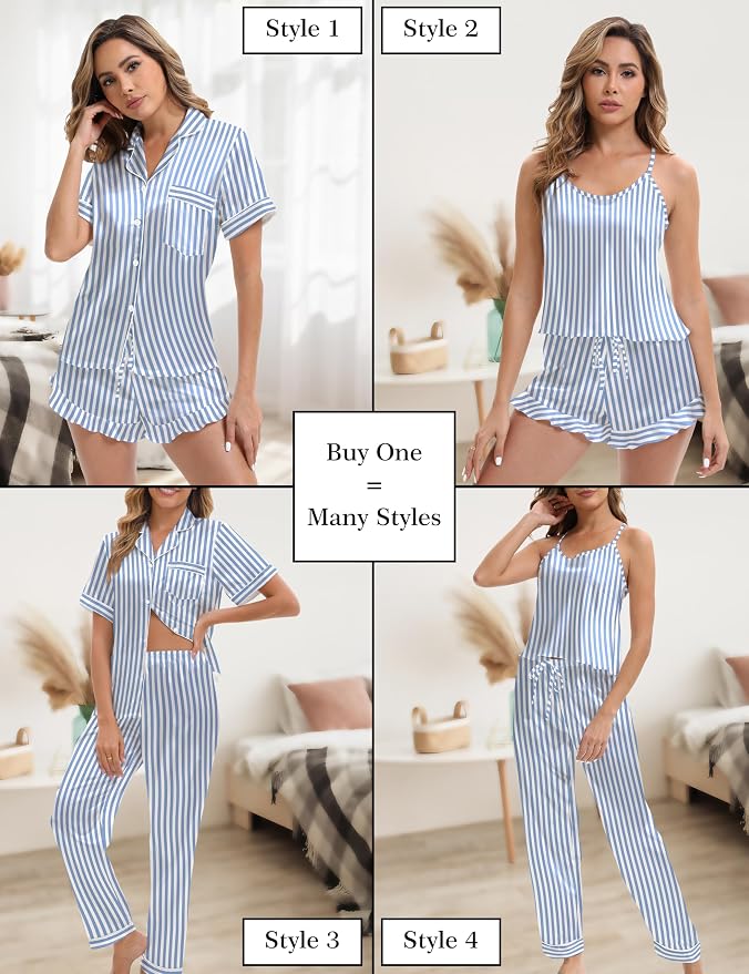 Light Blue Striped