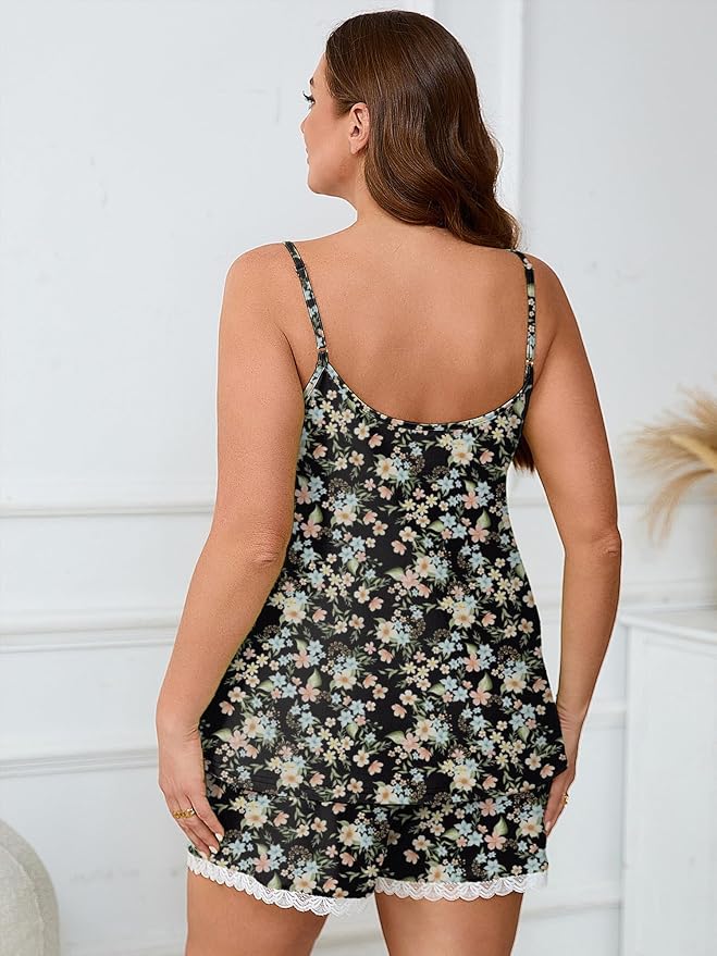 B03-black Ditsy Florals