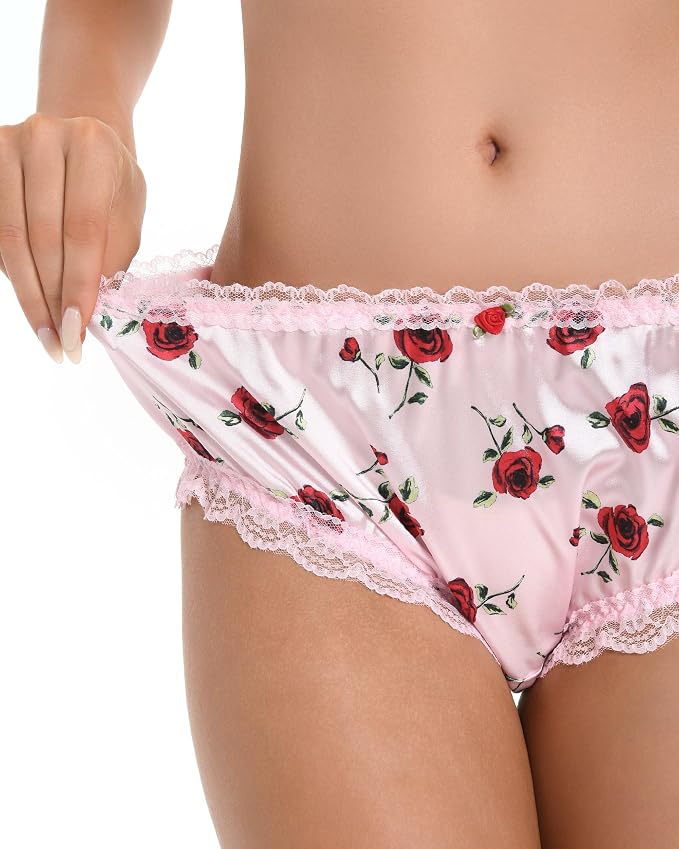 Baby Pink - Red Roses