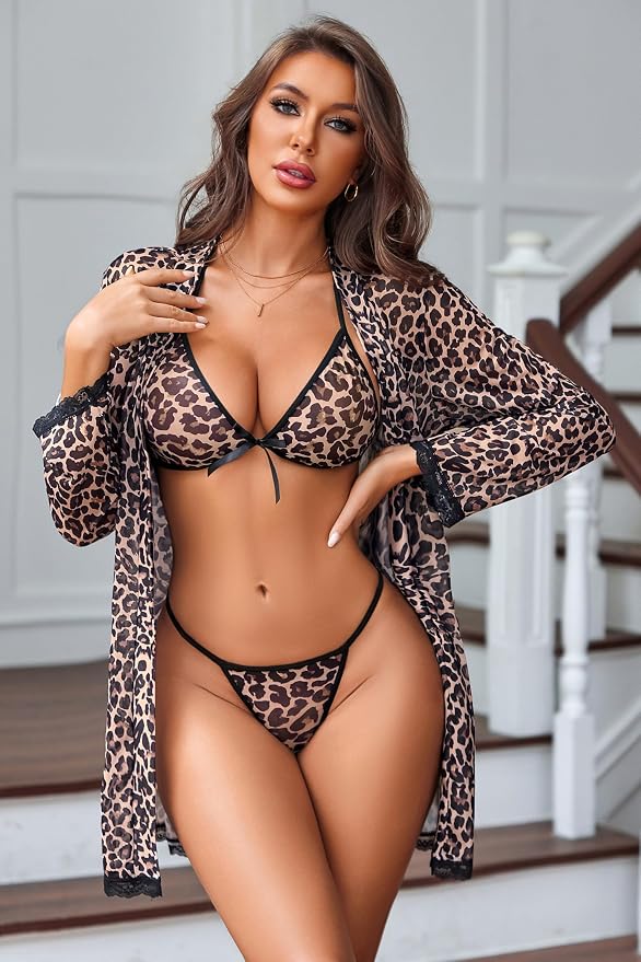 Brown and Black Leopard