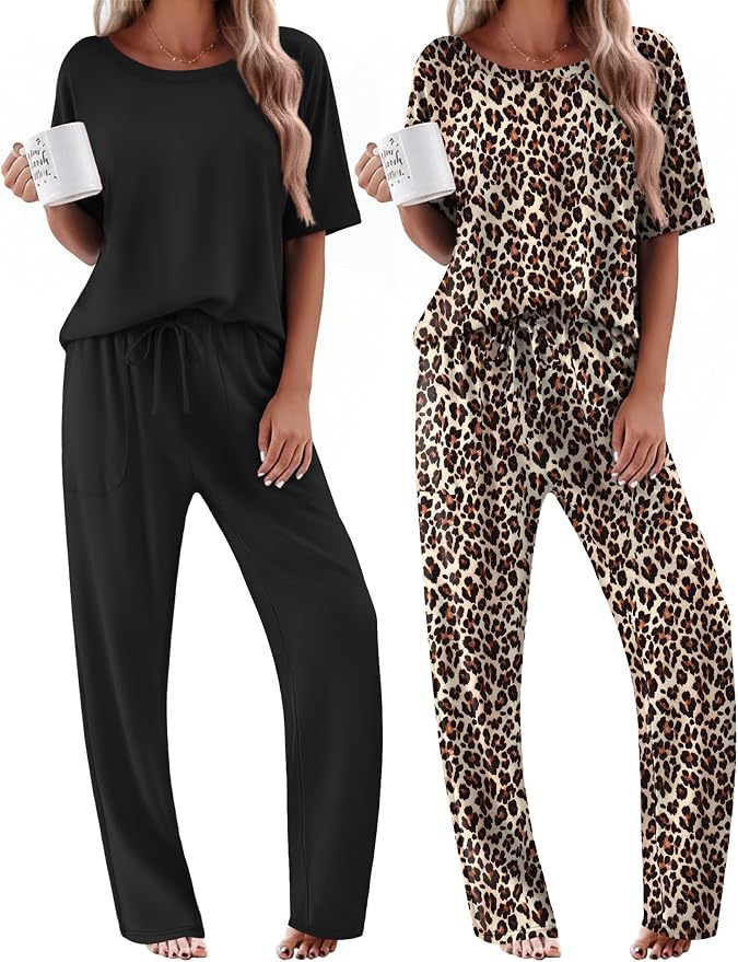 Black/Leopard