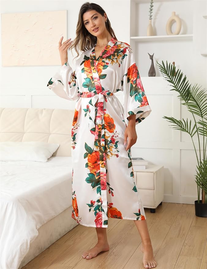 Rose Floral White