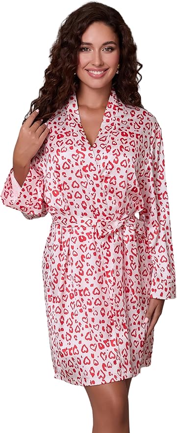 Heart Pink White Red