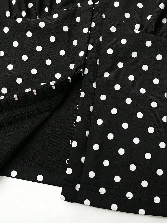 Polka Dots Black