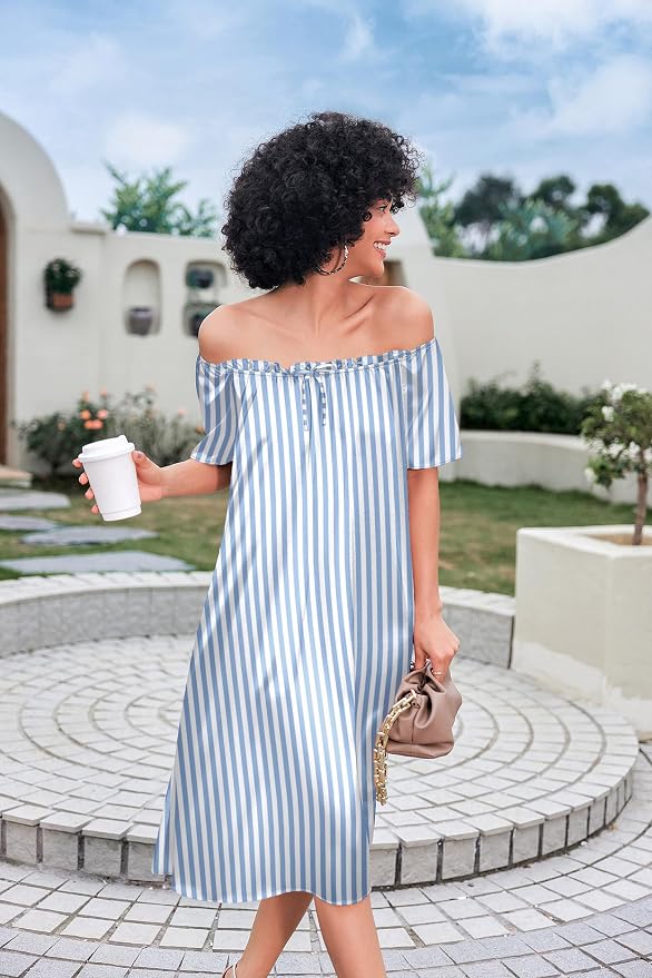 Blue Vertical Stripes