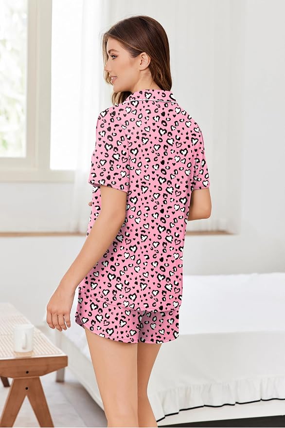 Heart Leopard Print