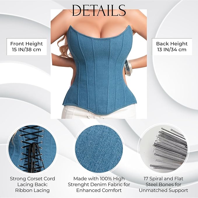 Denim - Measure Your Body & Use the Size Chart!