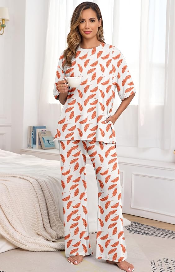 Fp-wh Orange Feather