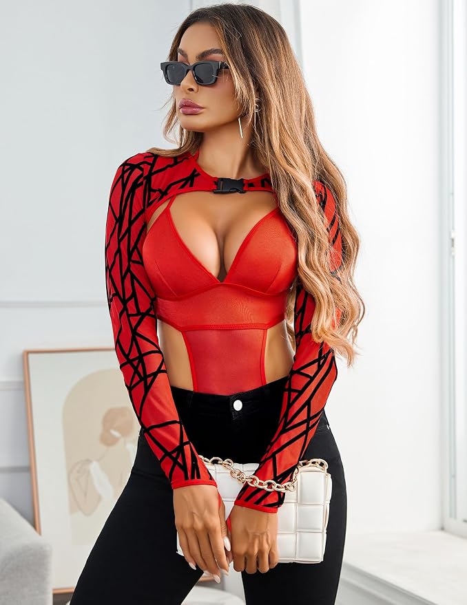 Red Geometric
