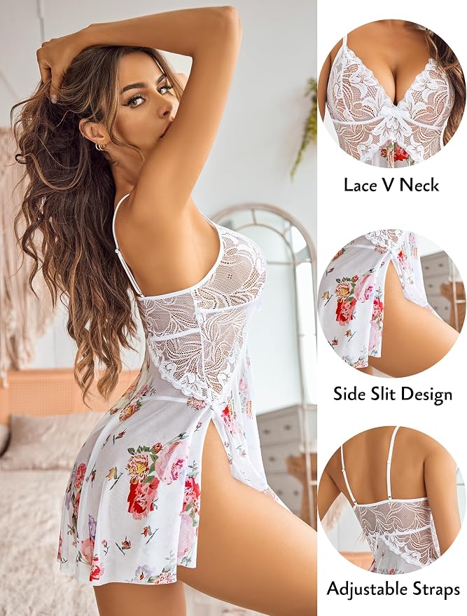 Pink Floral Print