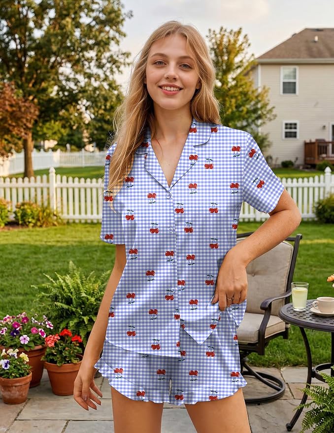 Plaid Cherries