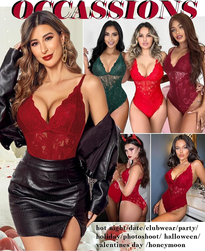 Dark Red-(with Snap Crotch)