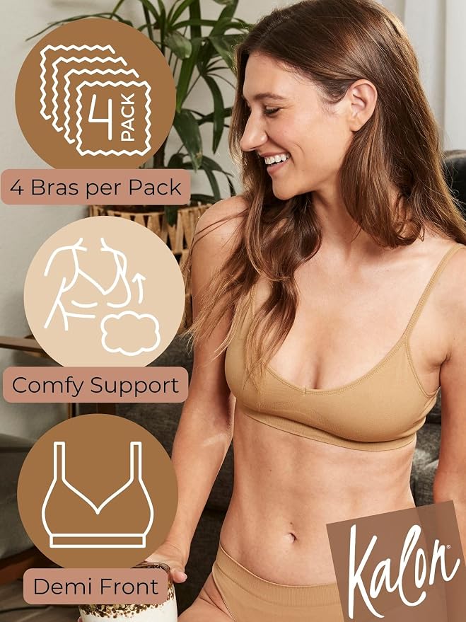 4pk Dark Beige
