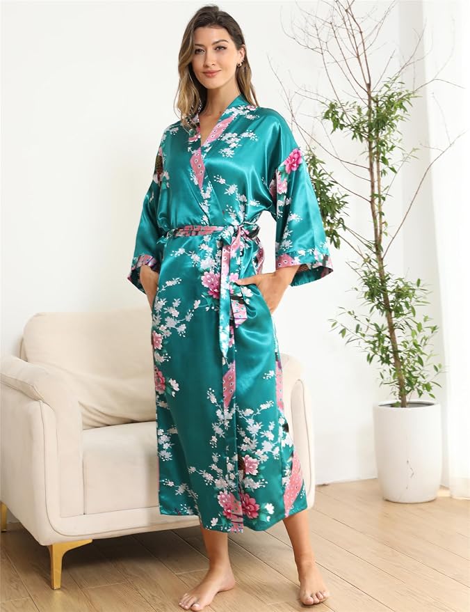 Peacock Floral Turquoise