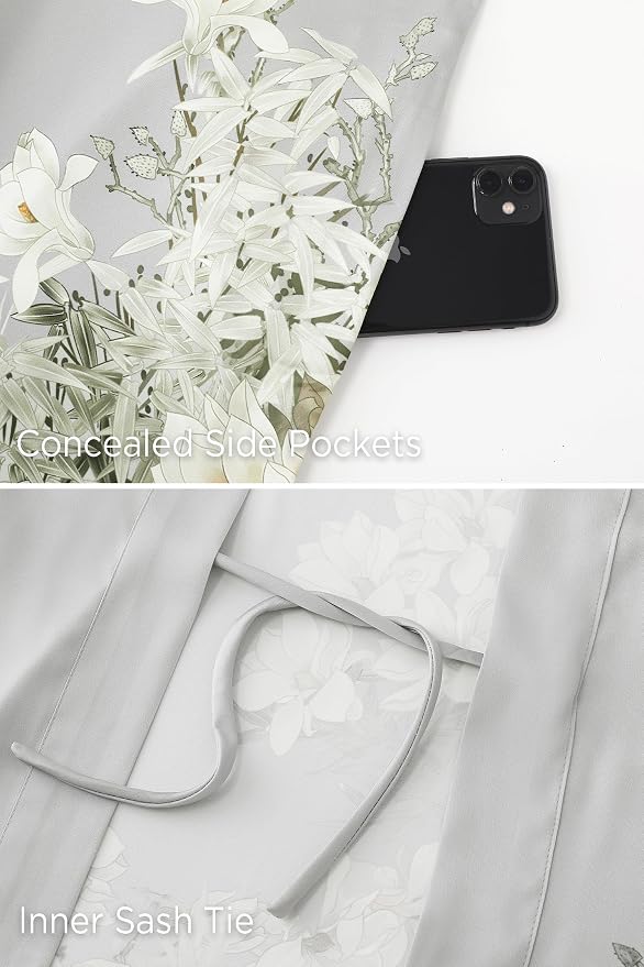 Magnolia and Bamboo - Gray