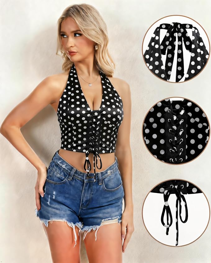 13 Polka Dot Black