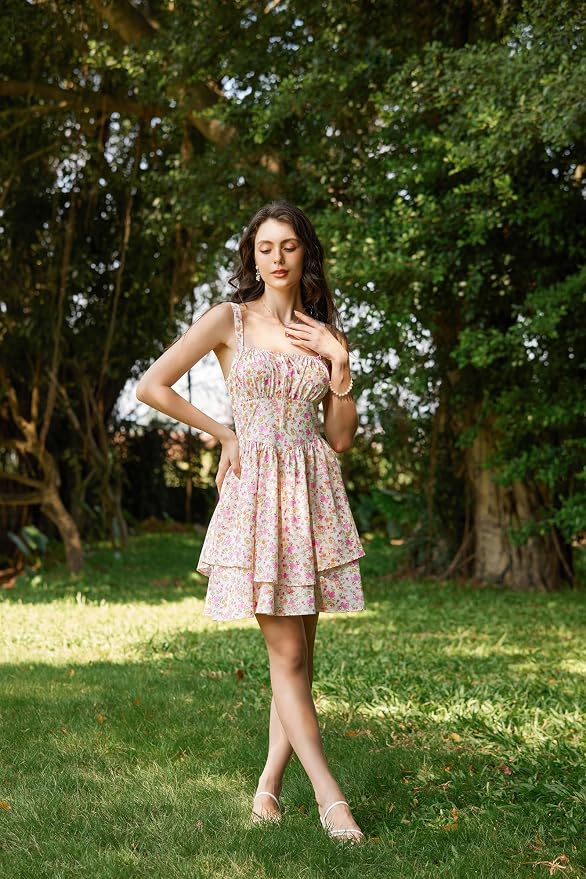 Pink Yellow Floral