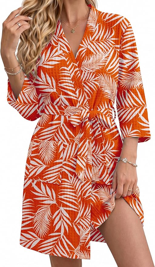 Orange-palm Leaf