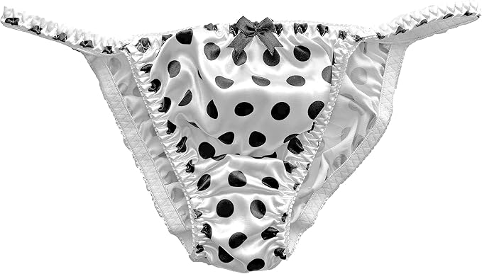 White Polka Dot