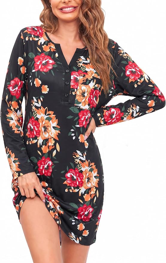 Black Floral