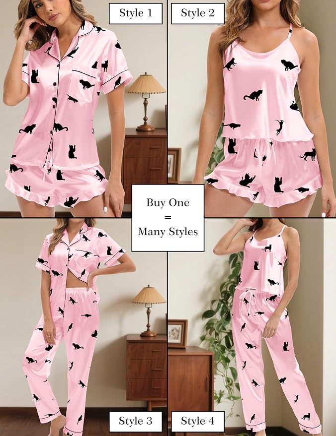 Pink Black-cat