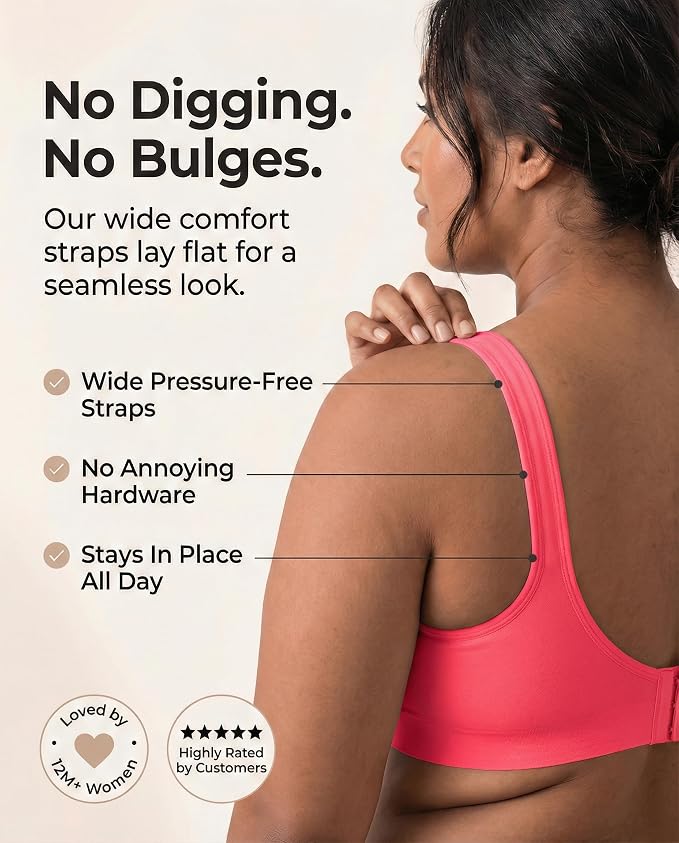 Dark Pink, Fixed Straps