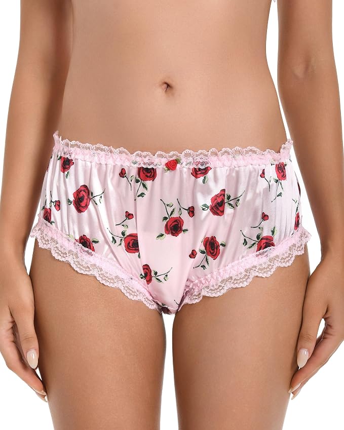 Baby Pink - Red Roses