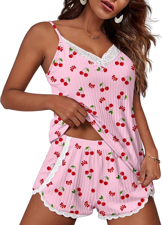 Pink-cherries
