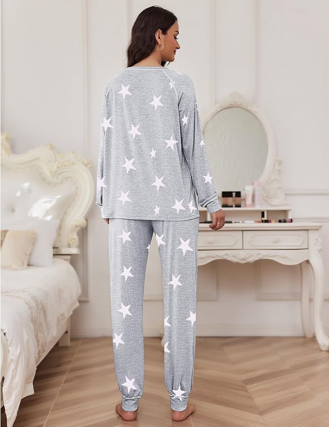 Gray Pink Star