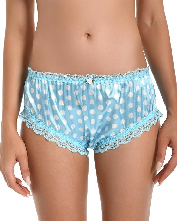 Aqua Blue - Polka Dots