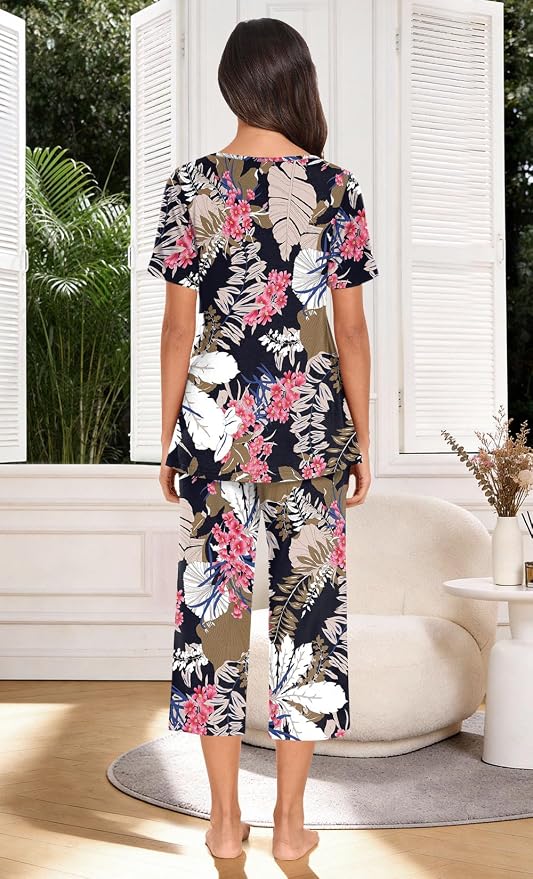 A2-pleated Fl Big Leaf Pink