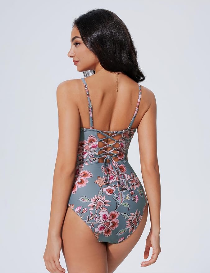Retro Red Floral